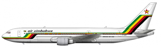 Air Zimbabwe Boeing 767-3