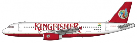 Kingfisher Airbus A320