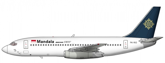 Mandala Boeing 737