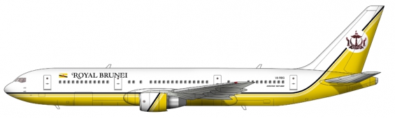Royal Brunei Boeing 767