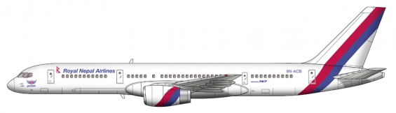 Royal Nepal Boeing 757-200