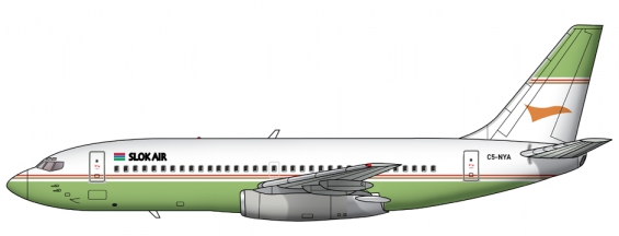 SlokAir Boeing 737