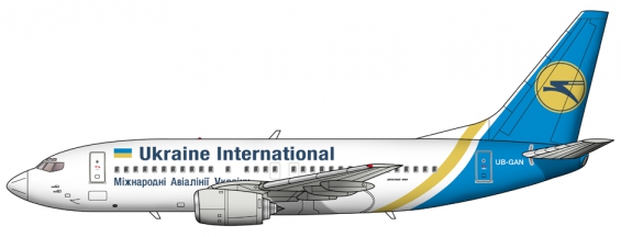 Ukraine Inter Boeing 737