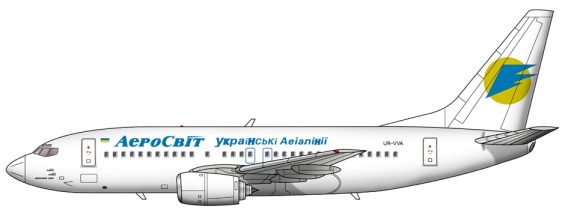 Aerosvit Boeing 737