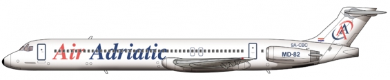 Air Adriatic MD-82