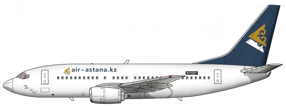 Air Astana Boeing 737