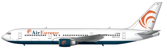 Air Europe Boeing 767-300