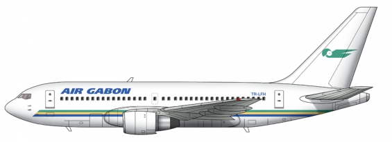 Air Gabon Boeing 767