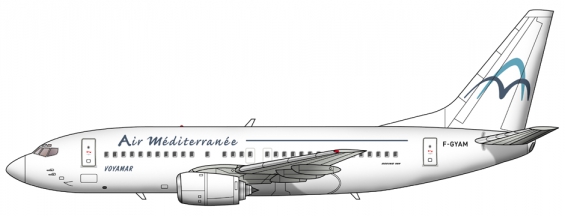 Air Mediterranee Boeing 7