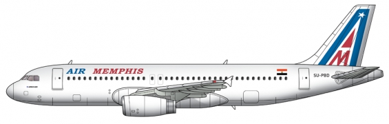 Air Memphis Airbus A320