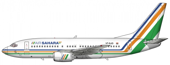 Air Sahara Boeing 737