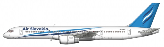 Air Slovakia Boeing 757-2