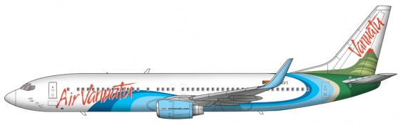 Air Vanatu B737-800