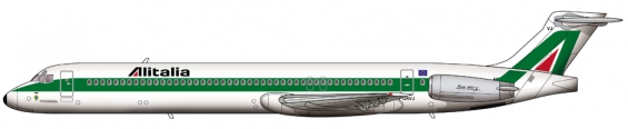 Alitalia MD-82