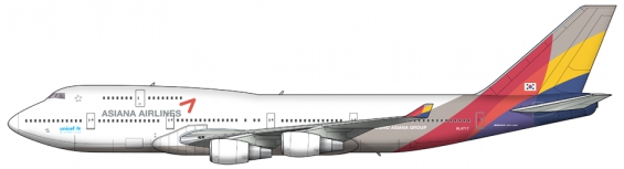 Asiana Boeing 747-400