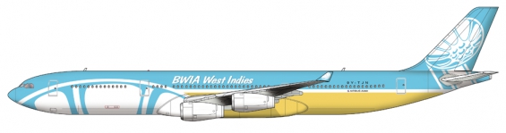 BWIA Airbus A340