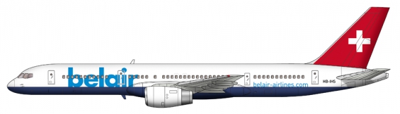Belair Boeing 757-200