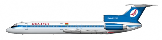 Belavia TU-154