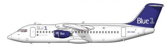 Blue1 BAe146