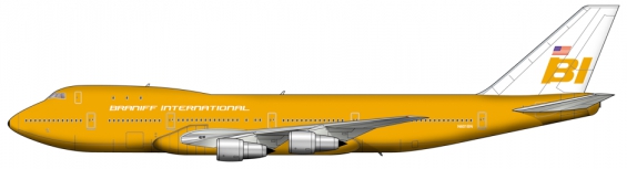 Braniff B747