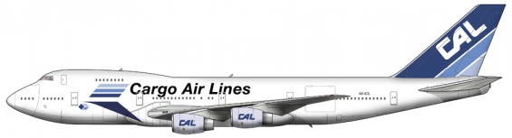 CAL Cargo Air Lines Boeing 747