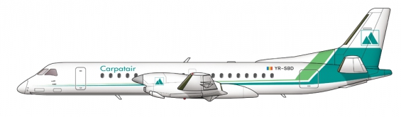 Carpatair Saab 2000