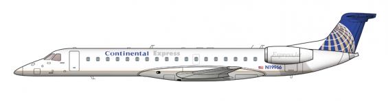 Continental Express ERJ-1