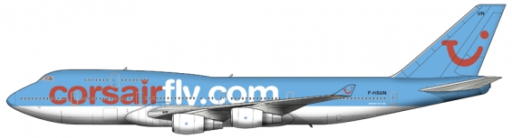 Corsair Boeing 747-400