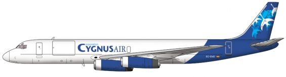 Cygnus Air DC-8 (cargo)