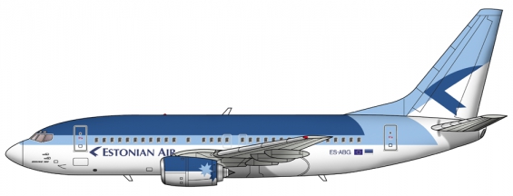 Estonian Air Boeing 737