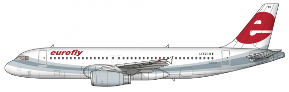 Eurofly Airbus A320