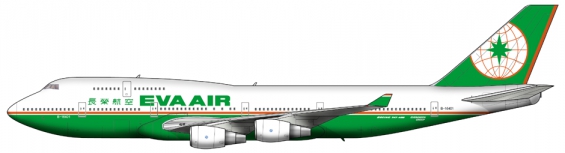 Eva Air Boeing 747-400