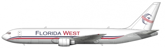 Florida West Boeing 767-3