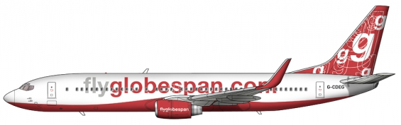 FlyGlobespan Boeing 737