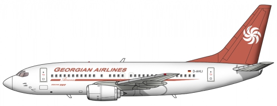 Georgian Boeing 737