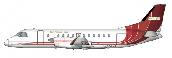 Golden Air Saab 340