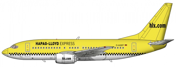 Hapag-Lloyd Express Boeing