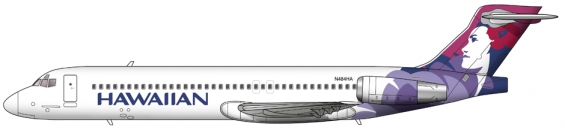 Hawaiian Boeing 717