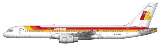 Iberia Boeing 757-200