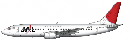 JAL Express Boeing 737