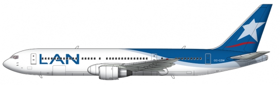 LAN Chile Boeing 767