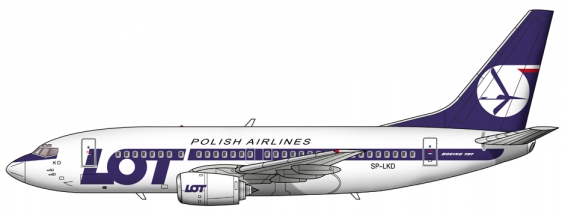LOT Poland Boeing 737