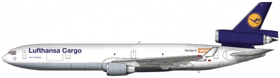 Lufthansa Cargo MD-11