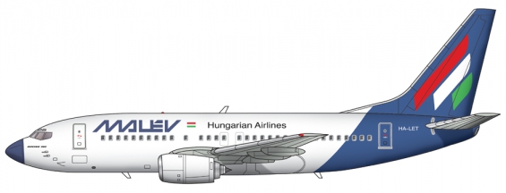 Malev Boeing 737