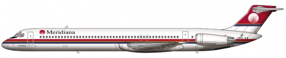 Meridiana MD-82