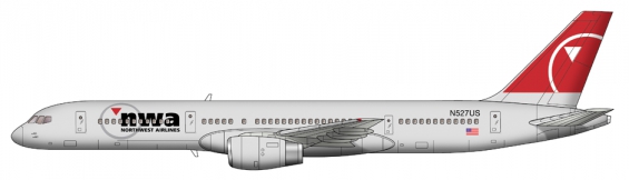 Northwest Boeing 757-200