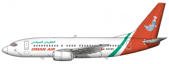 Oman Air Boeing 737