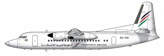 Palestinian Fokker 50