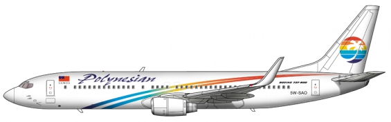 Polynesian Boeing 737-800