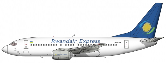 Rwandair Boeing 737